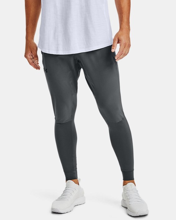 Men's UA Hybrid Pants, Gray, pdpMainDesktop image number 1